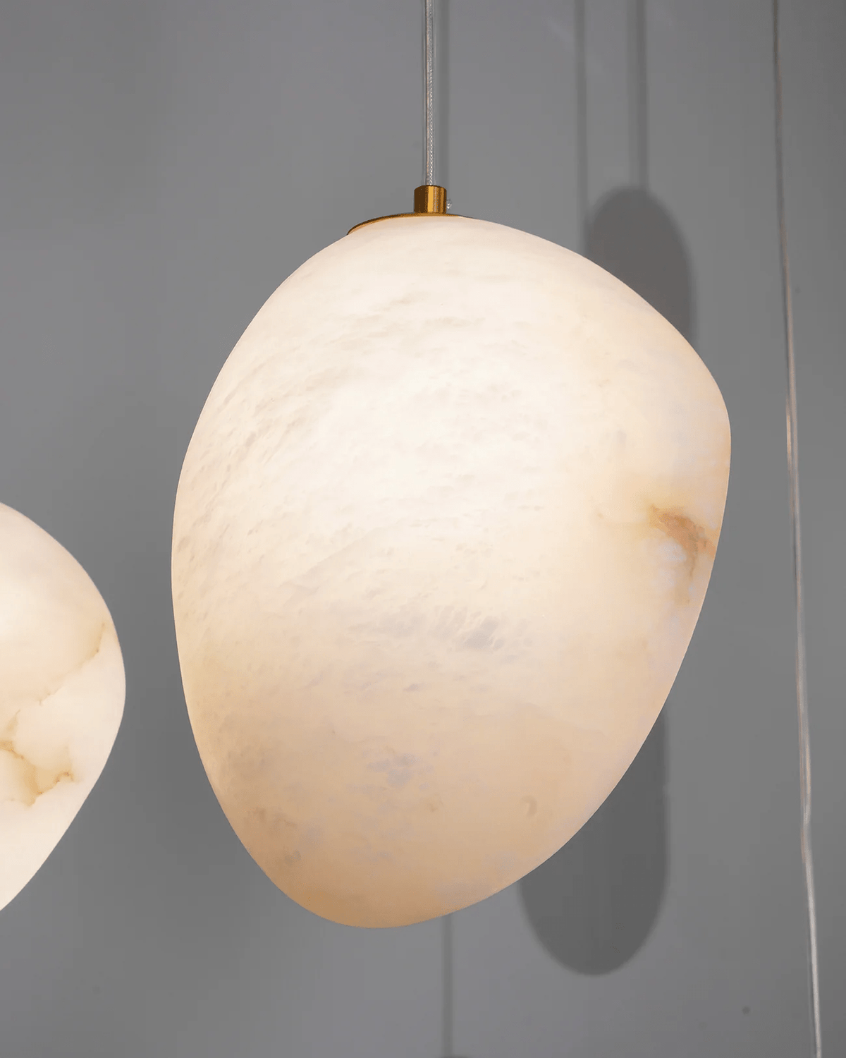 Pebbles Alabaster Pendant Lamp 1001 pendant Lamp