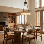 Aurelia Alabaster Disc Pendant Light product view
