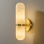 Alabaster Capsule Wall Sconce product view