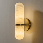 Alabaster Capsule Wall Sconce product view