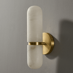 Alabaster Capsule Wall Sconce product view
