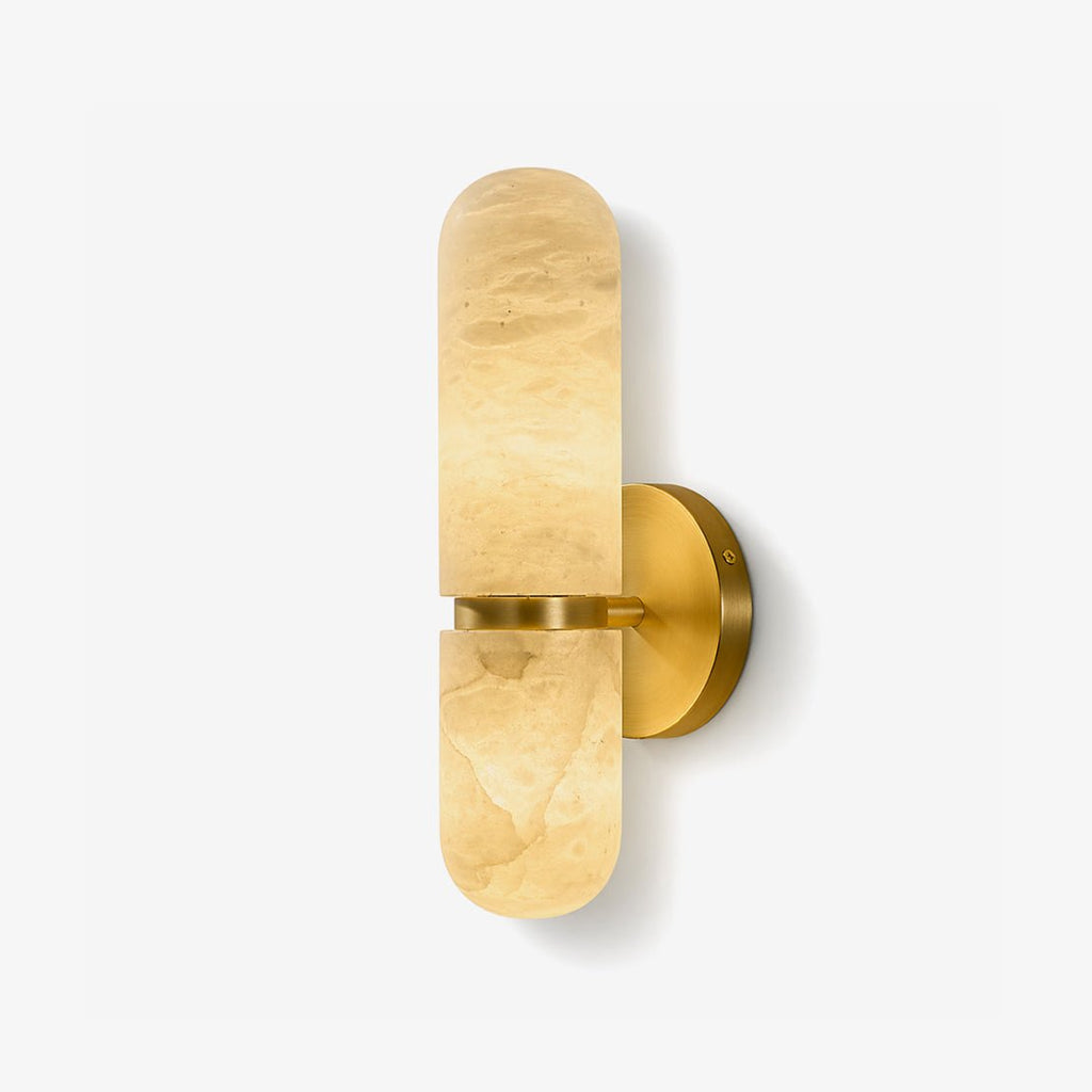Alabaster Capsule Wall Sconce product view