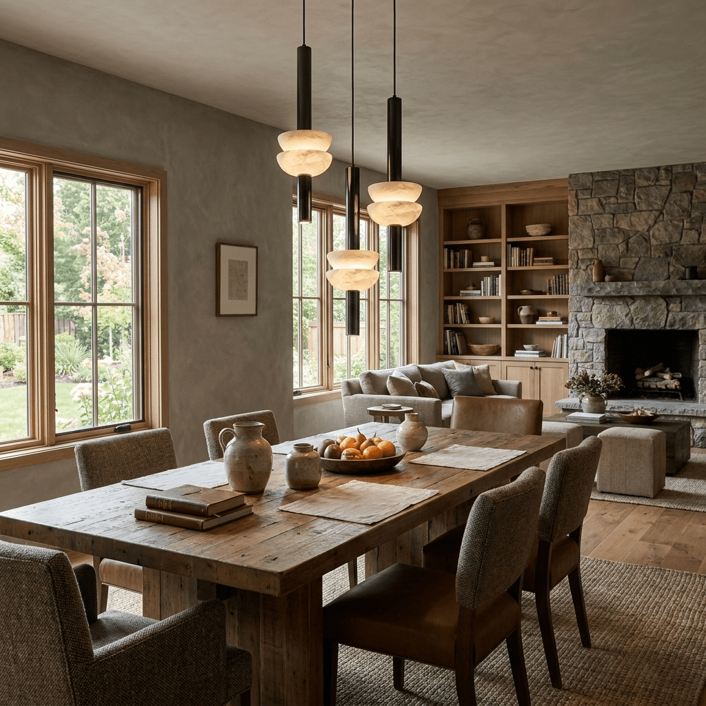 Alabaster Column Pendant Lamp product view
