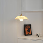 Alabaster Dome Pendant Lamp Pendant light