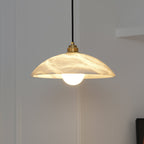 Alabaster Dome Pendant Lamp Pendant light
