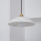 Alabaster Dome Pendant Lamp Pendant light