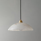 Alabaster Dome Pendant Lamp Pendant light