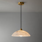 Alabaster Dome Pendant Lamp Pendant light