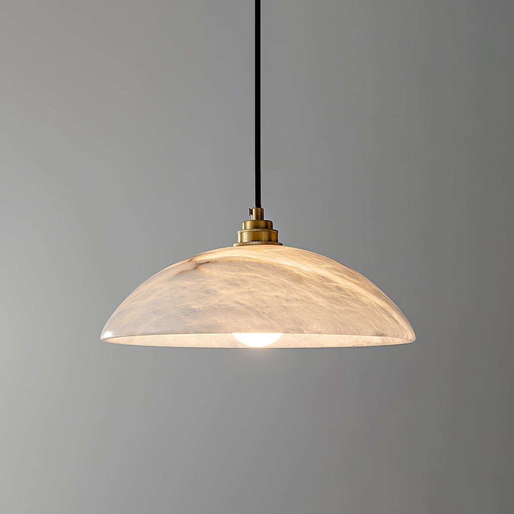 Alabaster Dome Pendant Lamp Pendant light