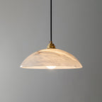 Alabaster Dome Pendant Lamp Pendant light