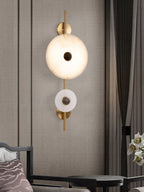 Alabaster Eclipse Wall Light Wall lamp