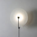 Alabaster LED Plug-In Wall Lamp ∅ 5.9″ / Dia 15cm / Black / US Plug Wall lamp