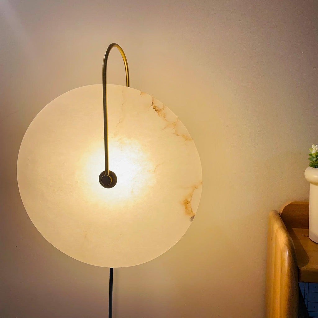 Alabaster LED Plug-In Wall Lamp Wall lamp