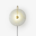 Alabaster LED Plug-In Wall Lamp Wall lamp