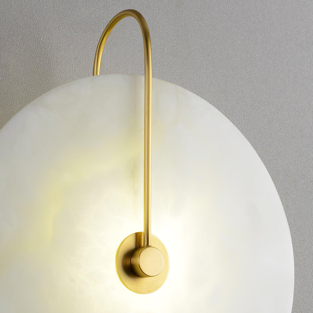 Alabaster LED Plug-In Wall Lamp Wall lamp