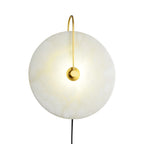 Alabaster LED Plug-In Wall Lamp Wall lamp
