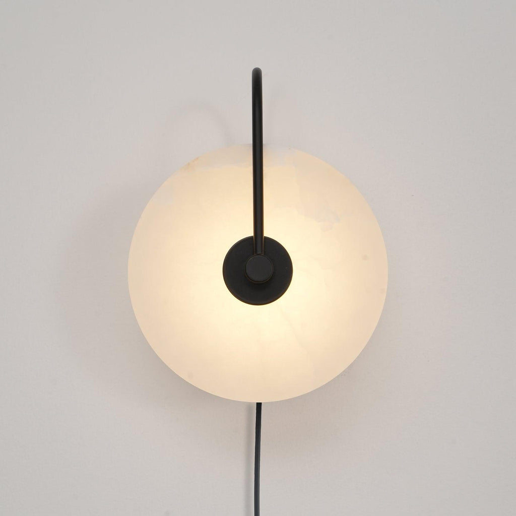 Alabaster LED Plug-In Wall Lamp Wall lamp