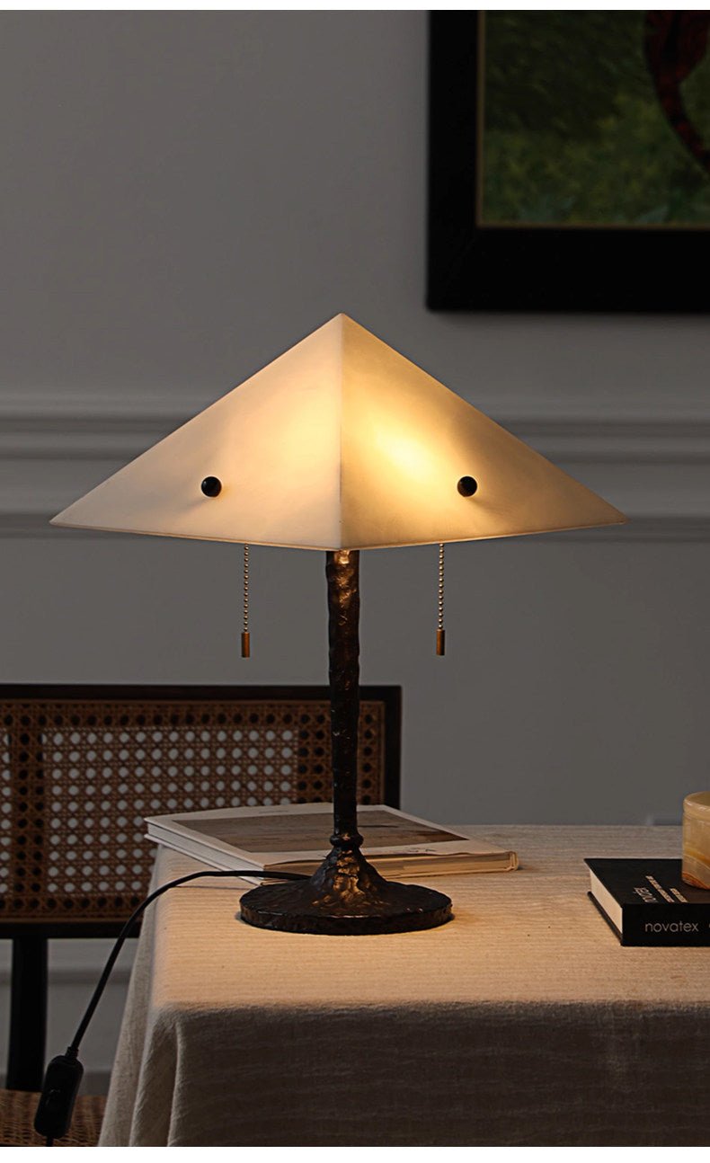 Apex Alabaster Prism Table Lamp product view
