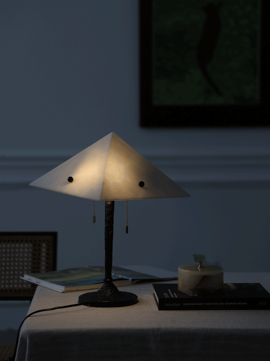 Apex Alabaster Prism Table Lamp product view