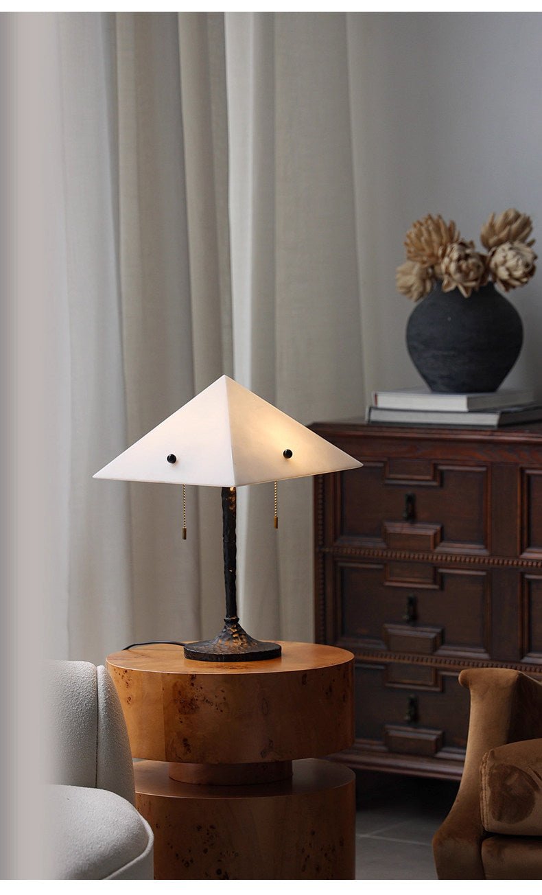Apex Alabaster Prism Table Lamp product view