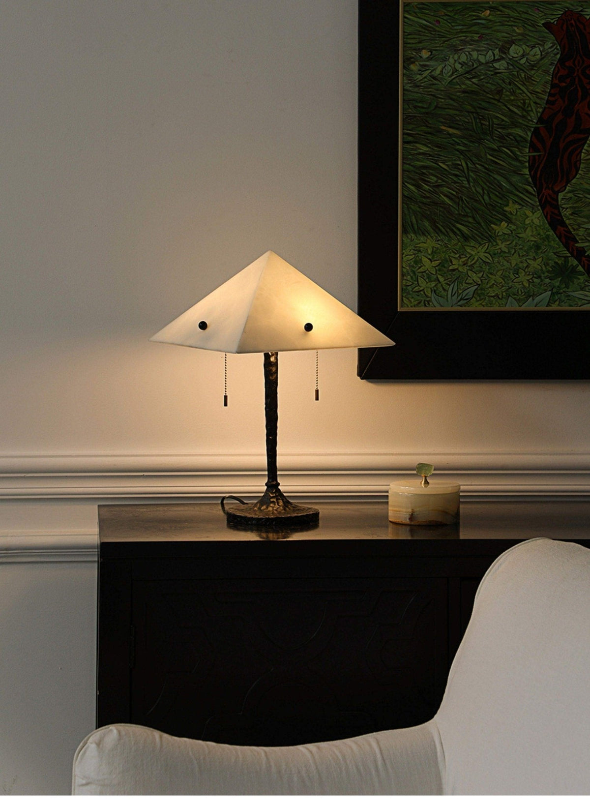 Apex Alabaster Prism Table Lamp product view
