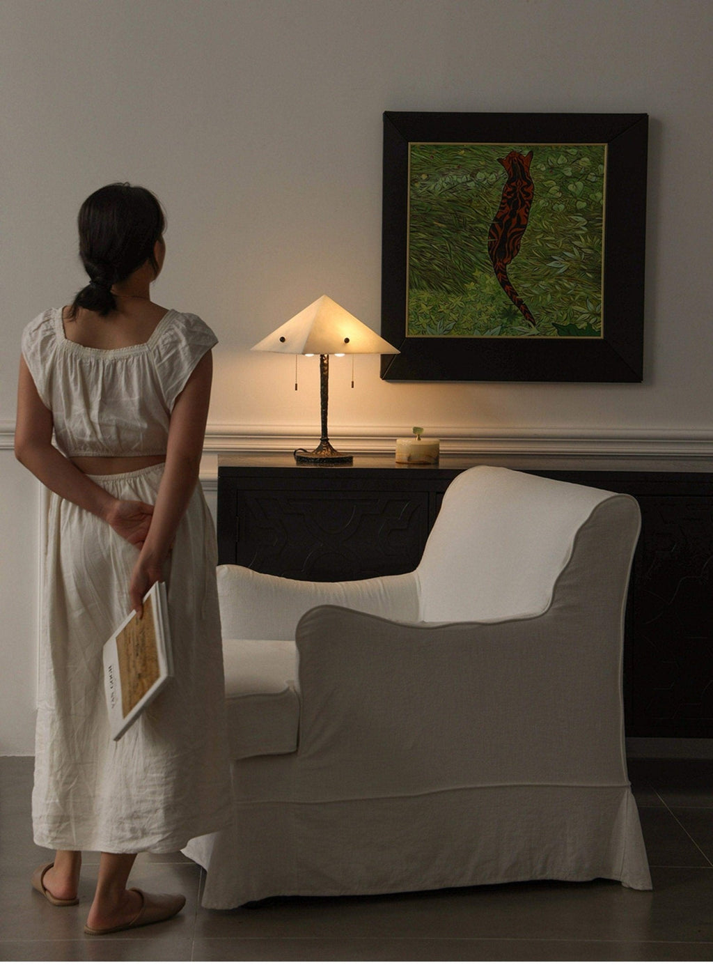 Apex Alabaster Prism Table Lamp product view