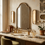 Aurelia Arch Alabaster Wall Light product view