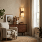 Aurelian Twin Alabaster Wall Light product view