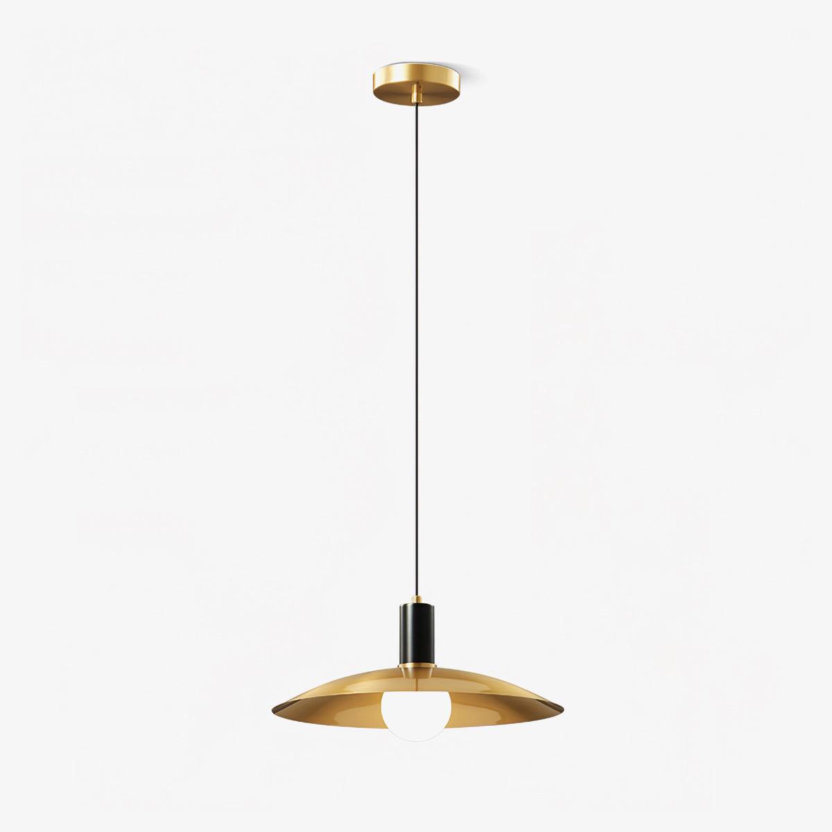 Brass Flared Pendant Lamp product view