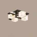 Cubist Alabaster Cluster Ceiling Lamp product view