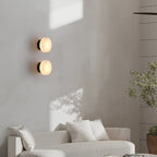 Cylindrical Alabaster Wall Light Wall lamp
