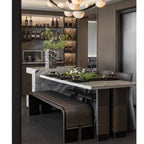 Dew Drops Alabaster Chandelier Chandelier