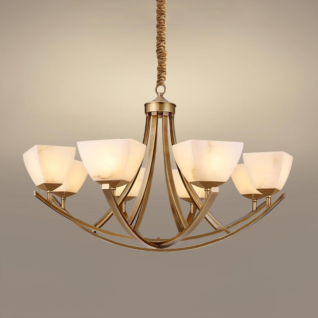 Dover Brass Chandelier product view