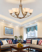 Dover Brass Chandelier product view