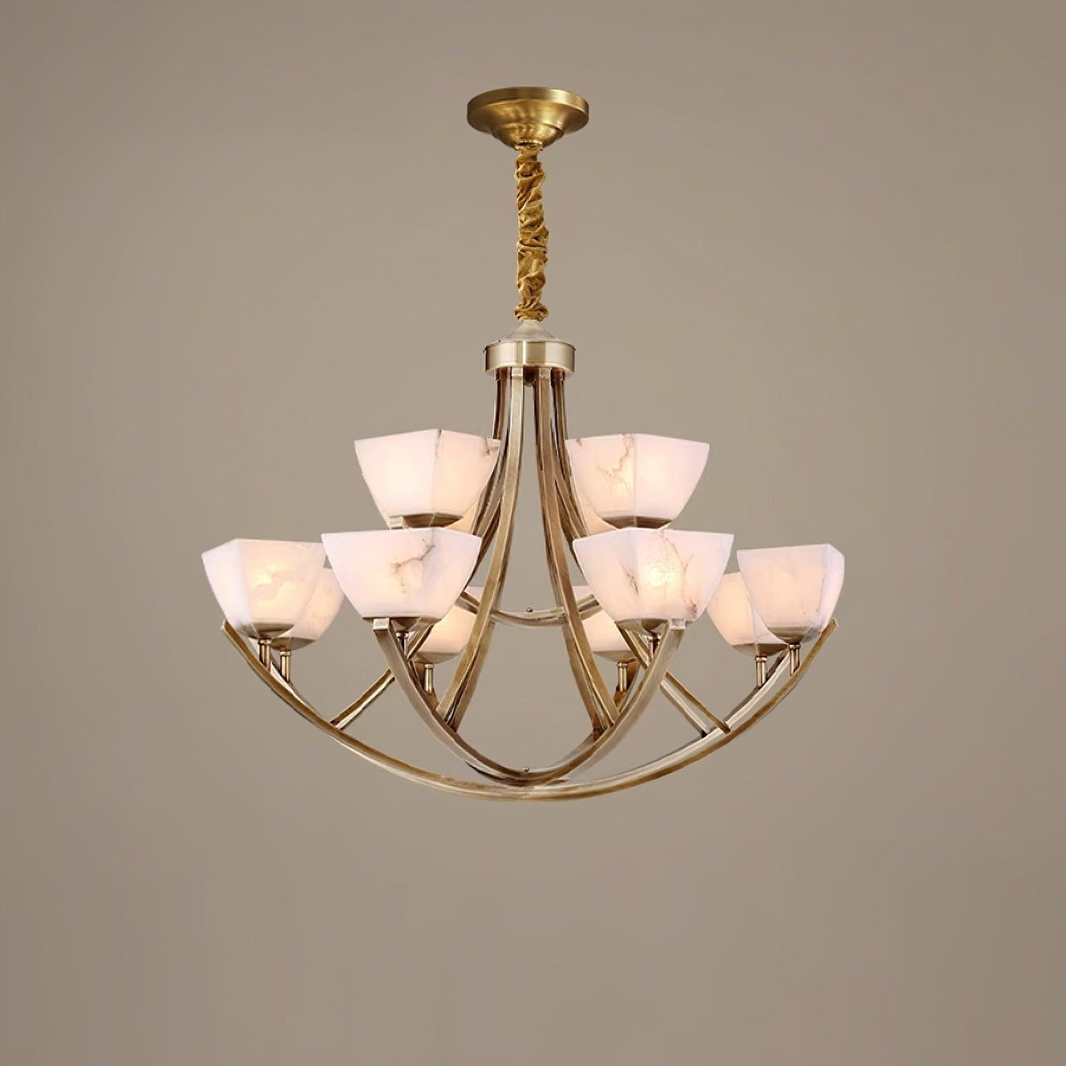 Dover Brass Chandelier product view