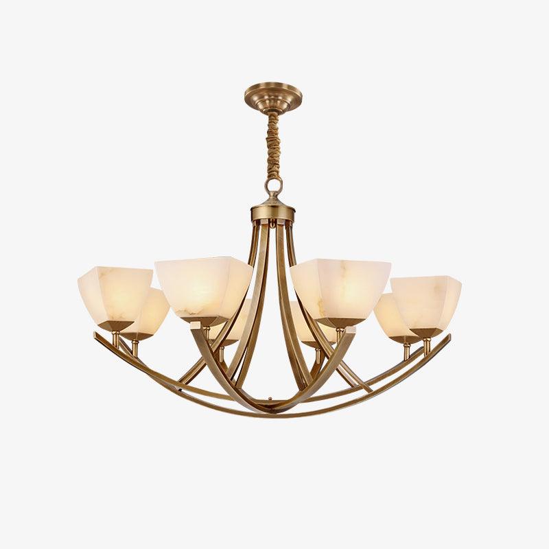 Dover Brass Chandelier product view