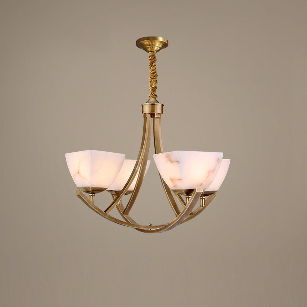 Dover Brass Chandelier product view