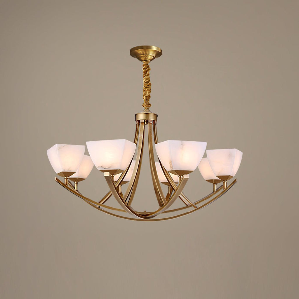 Dover Brass Chandelier product view