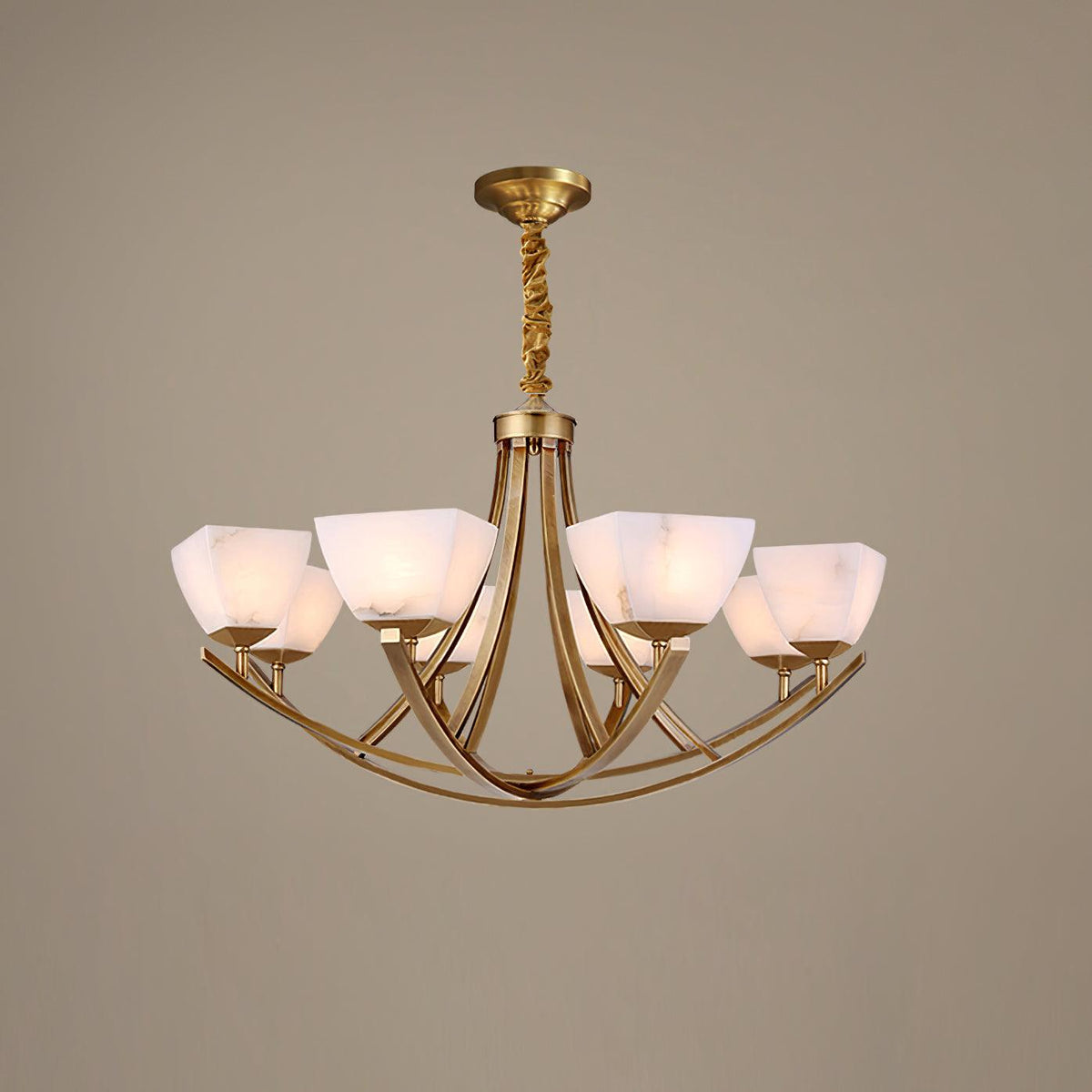 Dover Brass Chandelier product view