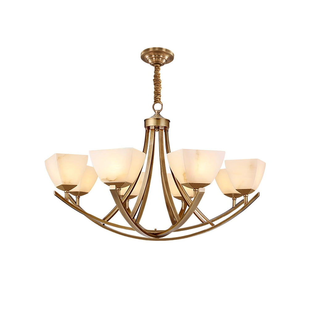 Dover Brass Chandelier product view