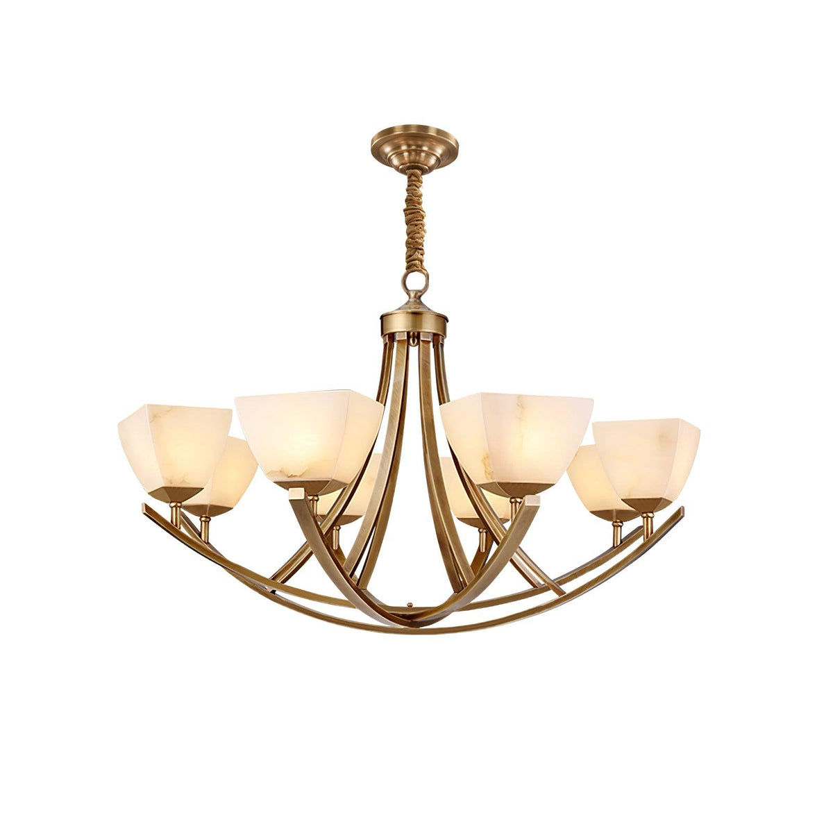 Dover Brass Chandelier product view
