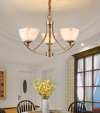 Dover Brass Chandelier product view