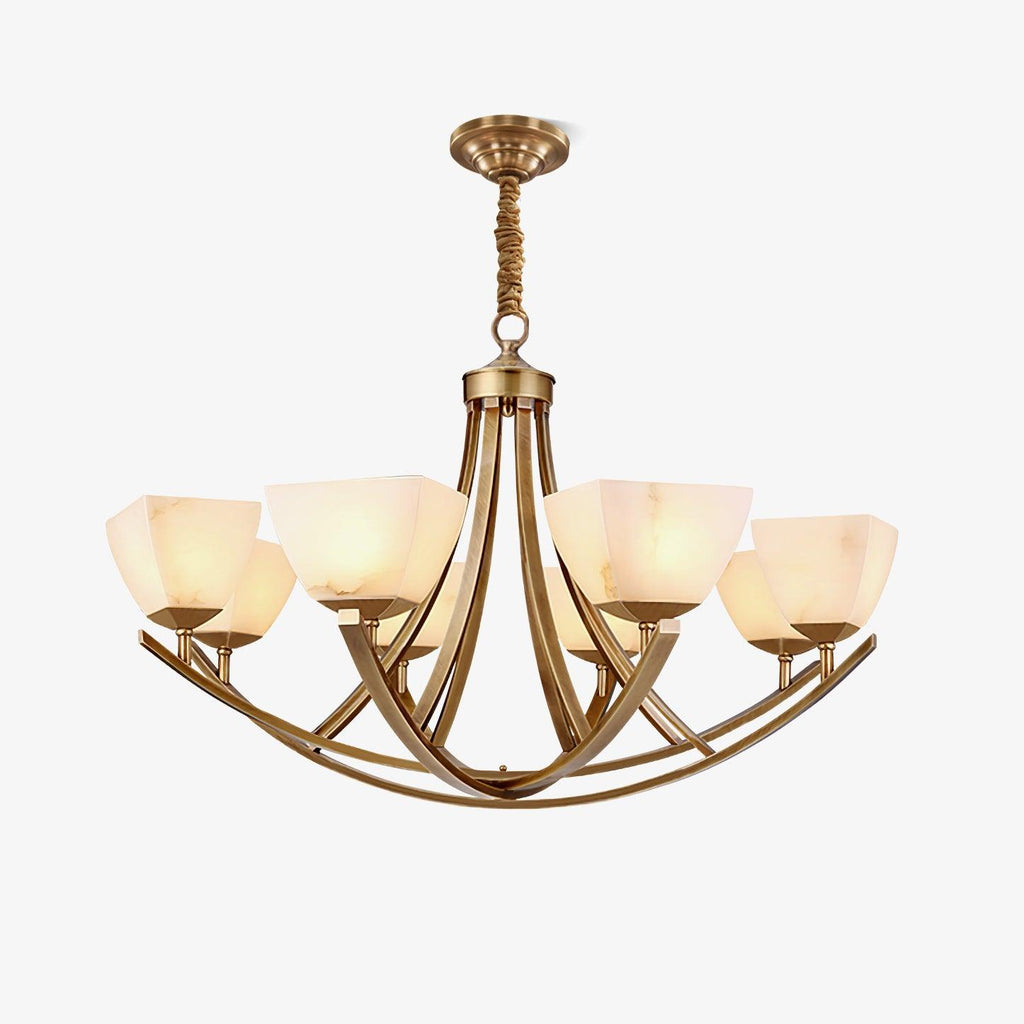 Dover Brass Chandelier product view