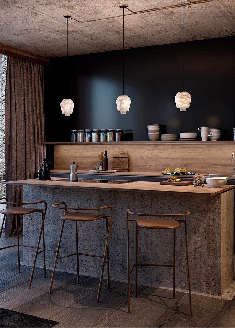 Elvian Alabaster Pendant Light product view
