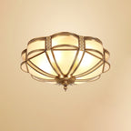 Floral Brass Ceiling Lamp Floor lamp