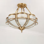 Floral Brass Ceiling Lamp Floor lamp