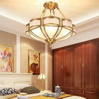 Floral Brass Ceiling Lamp Floor lamp