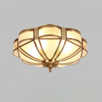 Floral Brass Ceiling Lamp Floor lamp