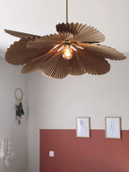 Folded Leaf Lotus Pendant Lamp Chandelier