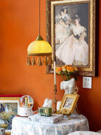 French Tassels Brass Pendant Light product view